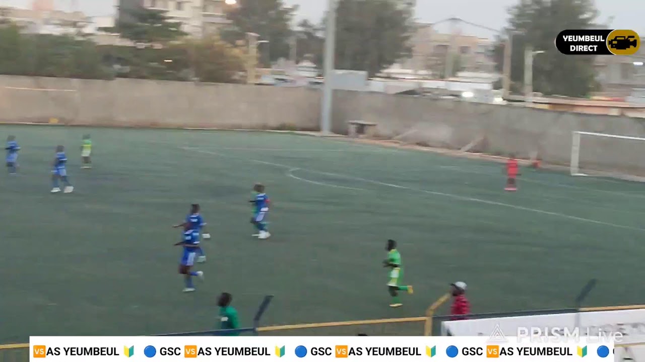 🔴En Direct Match GSC 🆚AS YEUMBEUL🔰