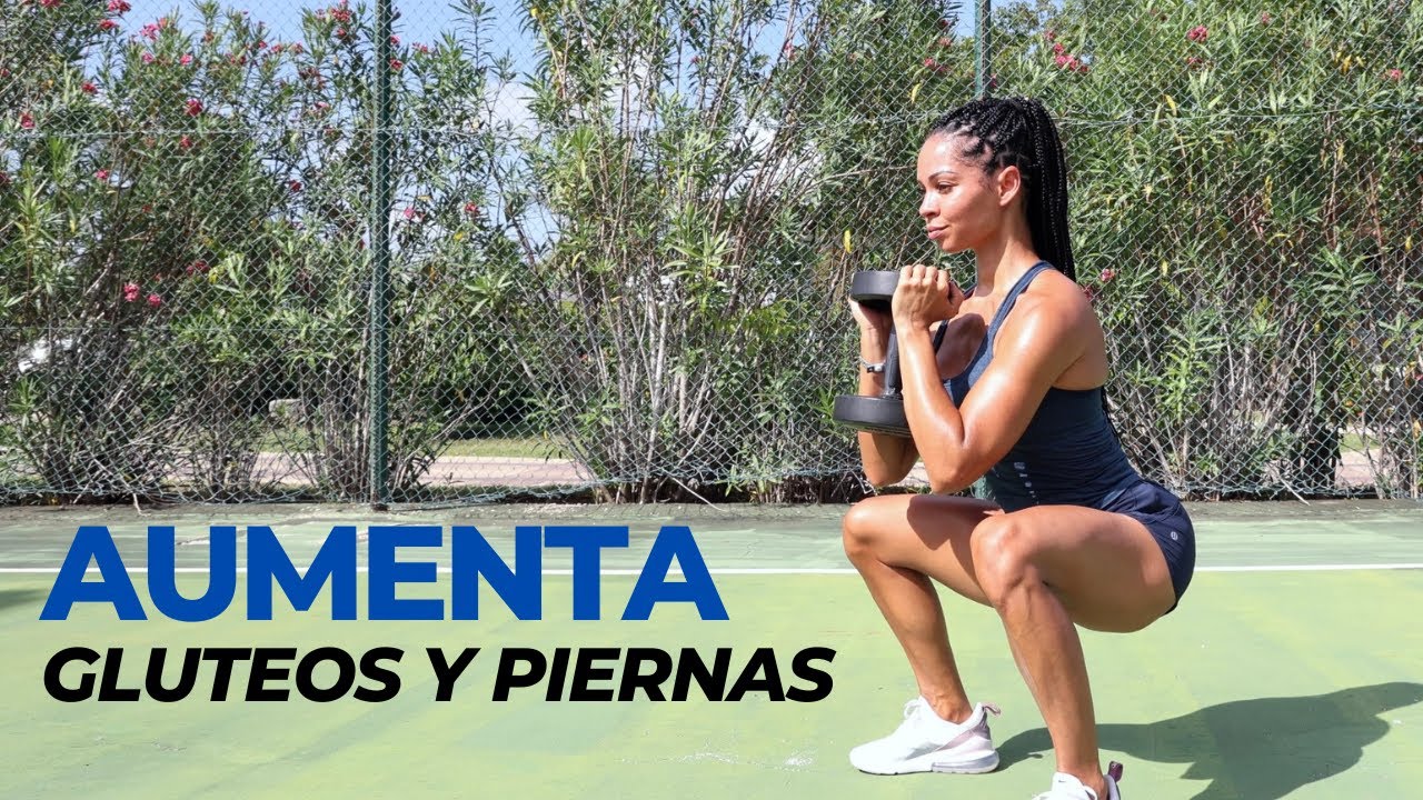 RUTINA EXPLOSIVA PARA AUMENTAR PIERNAS Y GLUTEOS | Fitness by Vivi
