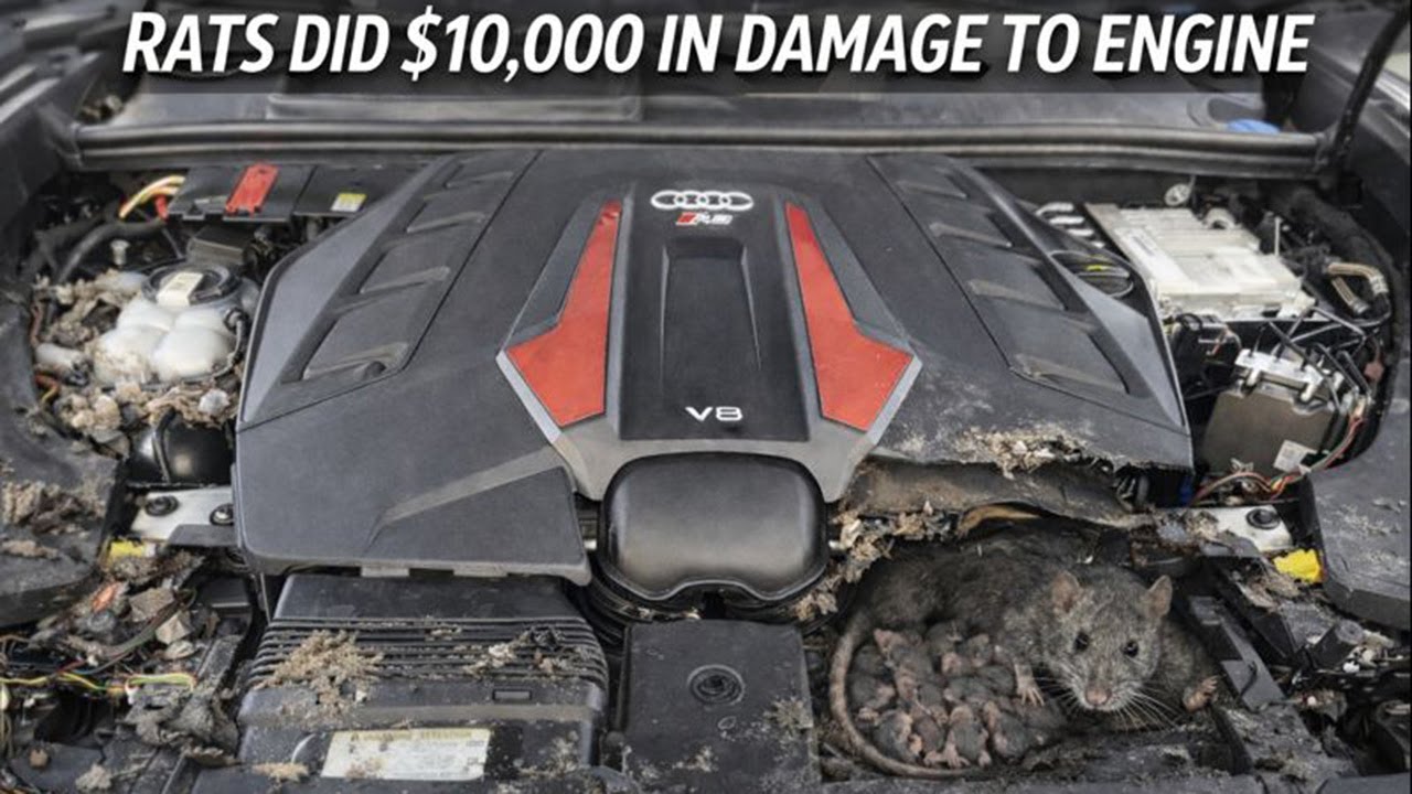 Audi RSQ8 за 170 000 долларов, передвижной дом для крыс.