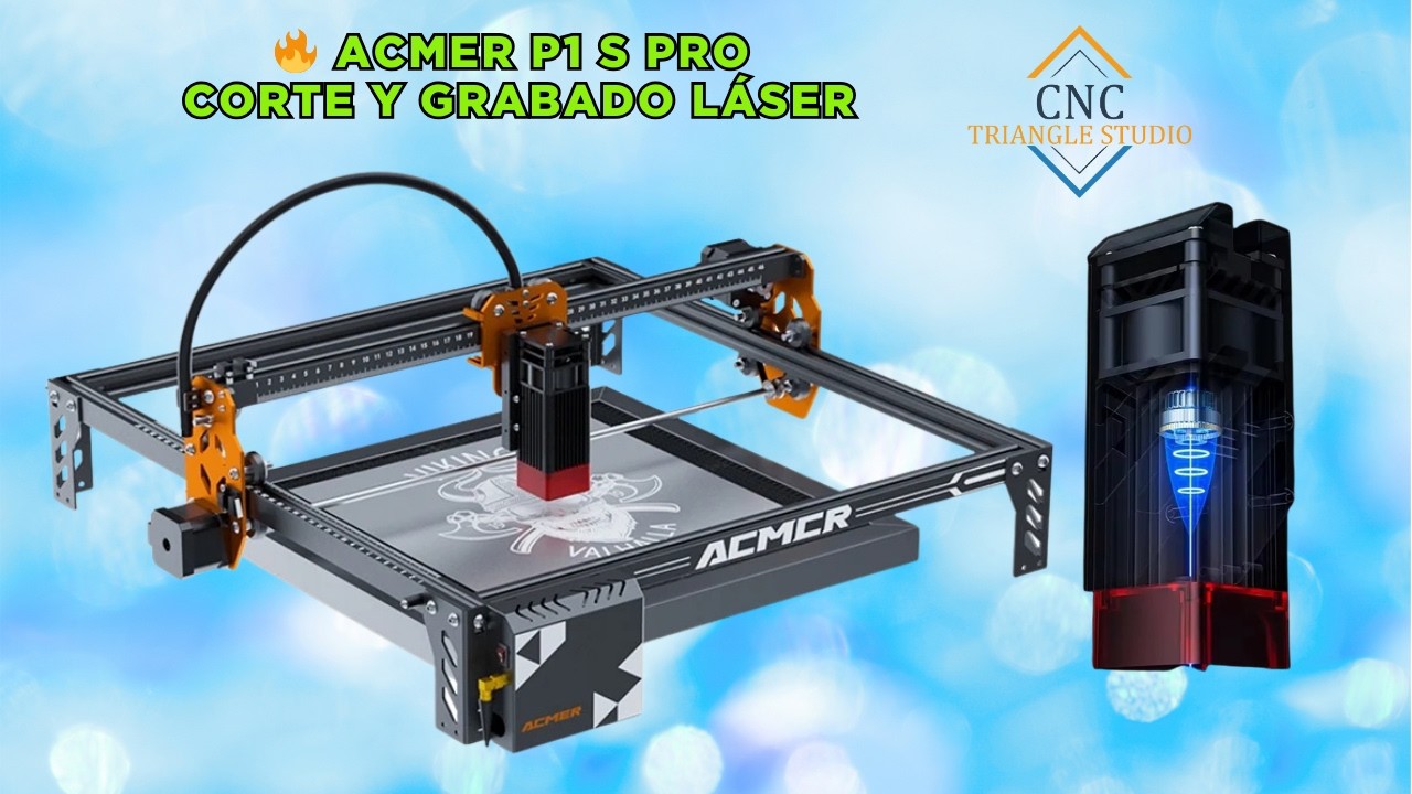 🔥 ACMER P1 S PRO | Corte y grabado láser