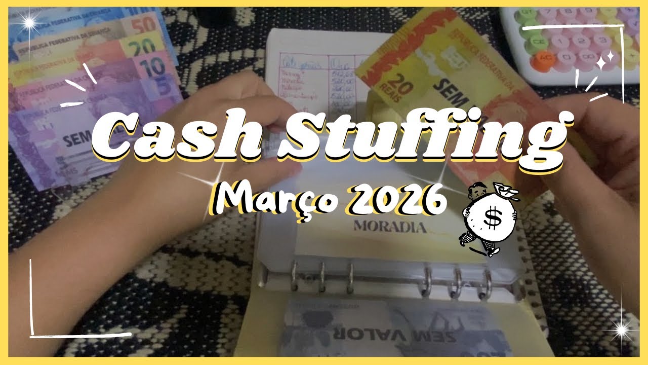 Cash Stuffing | Planejamento de Março de 2026.