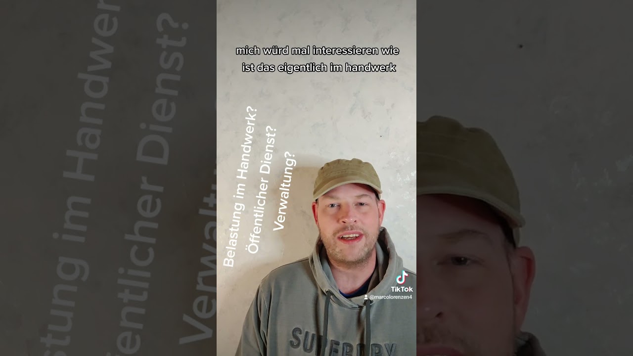 Belastung in Handwerk, &Ouml;ffentlichem Dienst, Verwaltung - vs. Gesundheitswesen
