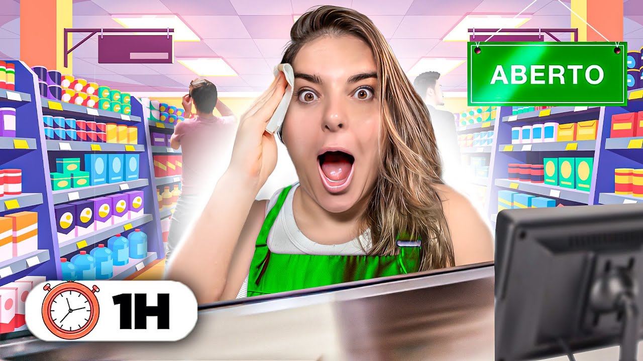 1 HORA TRABALHANDO NO MERCADO!