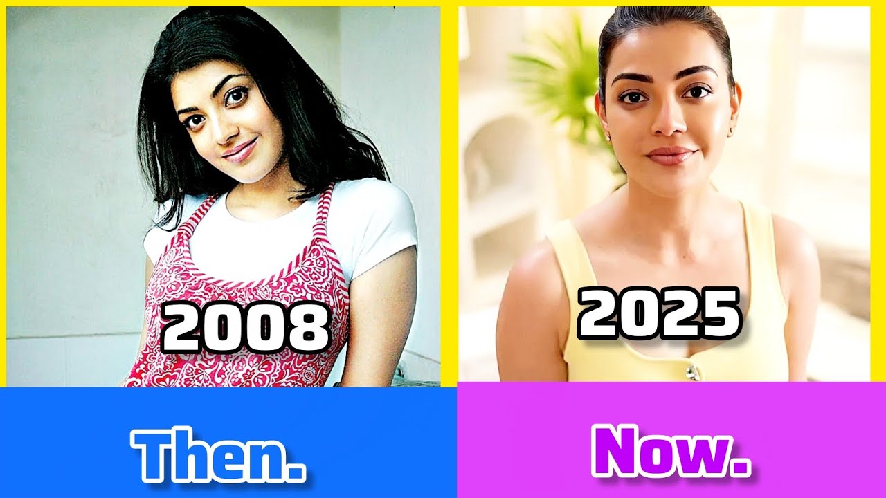 Kajal Agarwal then&now😱 look | Before&After | new trending | kajal Agarwal 