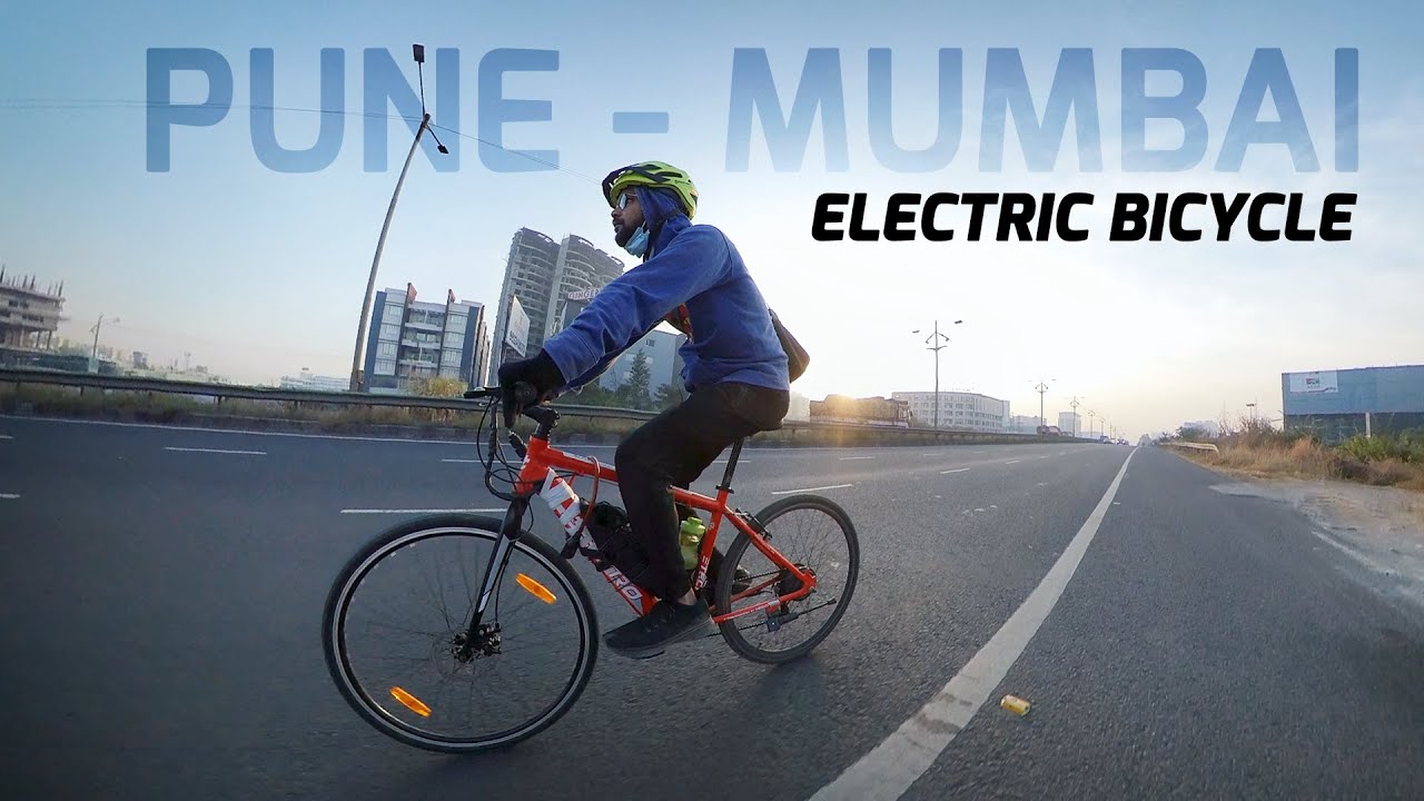PUNE TO MUMBAI on Electric Bicycle | 170Kms in Single Charge | Hero Lectro
