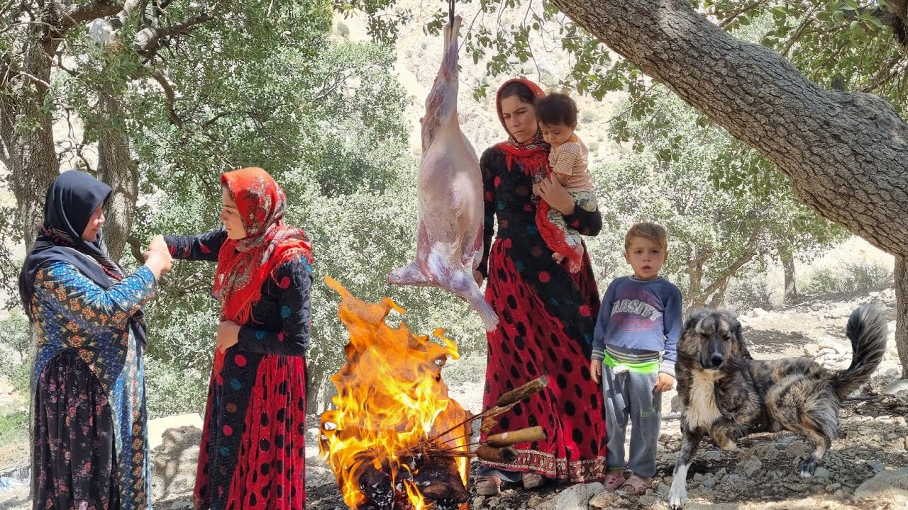 Nomadic Life | Woman Reunites with Her Mother After 18 Months, Family Feast & Goat Slaughter ❤️🏔️🐐