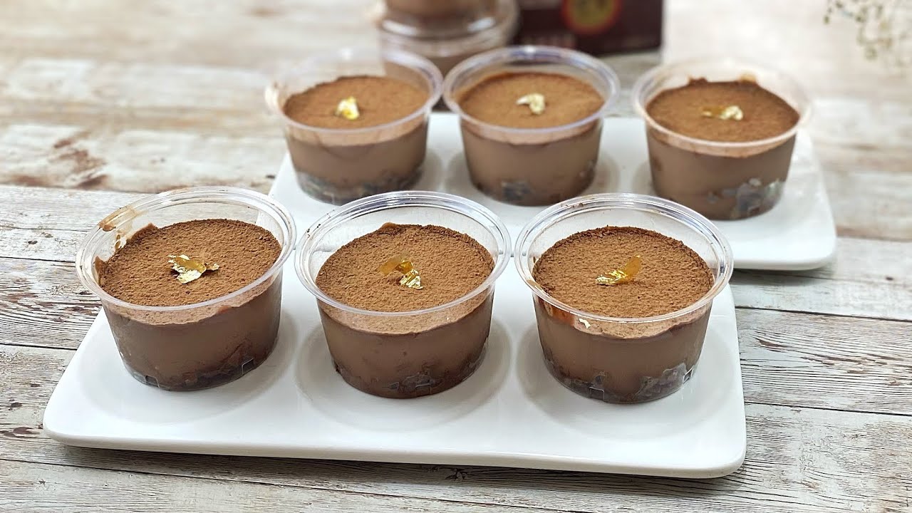 تحلية رمضانية بذوق الشكلاطة مع طريقة حساب السعر لأصحاب المشاريع / crème desserts chocolat