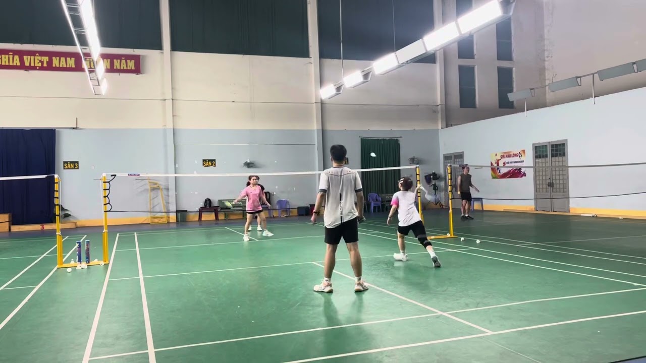 Sân AB1 Feb 22, 2026 Thư - Duy Anh vs Nga - VL