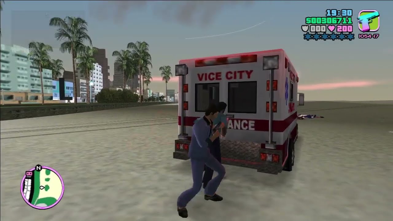 GTA Vice City | Haitians Vs Colombians Gang Warfare | Ocean Beach (PC)