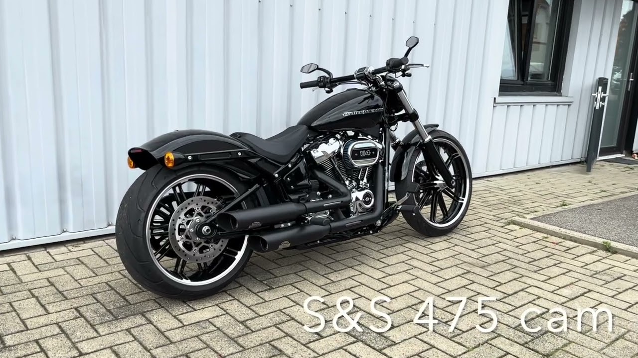 Harley-Davidson Breakout 114, stock cam vs S&S 475