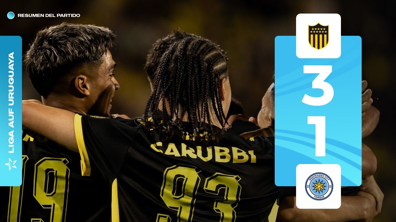 Peñarol 3-1 Mvd City Torque | Resumen | Liga AUF Uruguaya 2026 | Fecha 1 | Apertura | #AUFTV