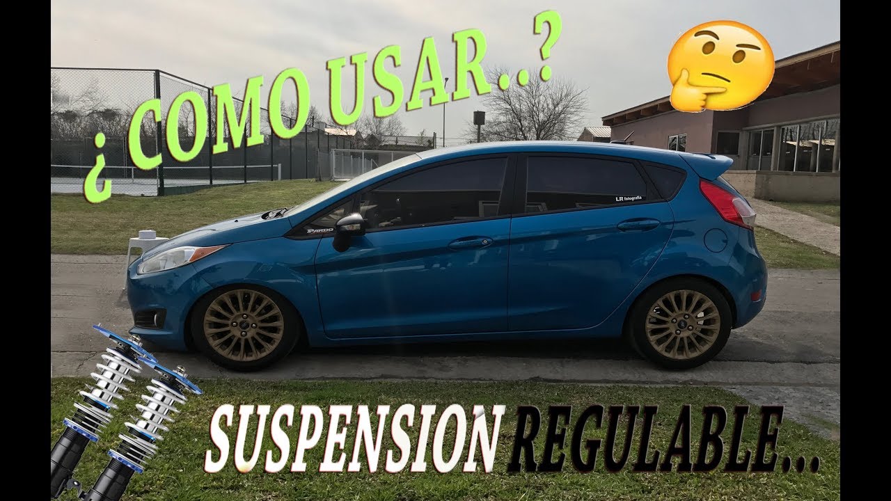 ¿COMO USAR SUSPENSION REGULABLE?...SUBIENDO EL FIESTA :(
