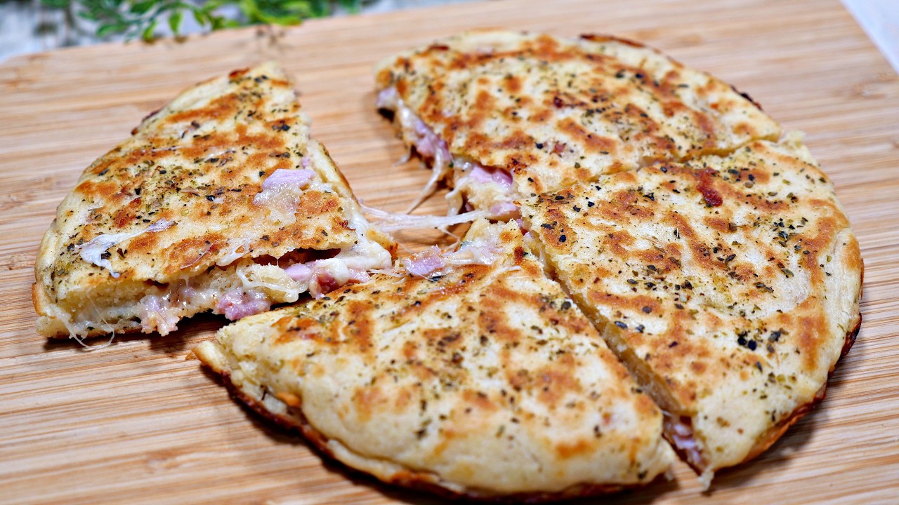 Chỉ Cần 10 Phút có Bánh Bột Mì Rất Ngon - Không Đường, Không Men, Không Cần Lò Nướng, Không Chạm Tay
