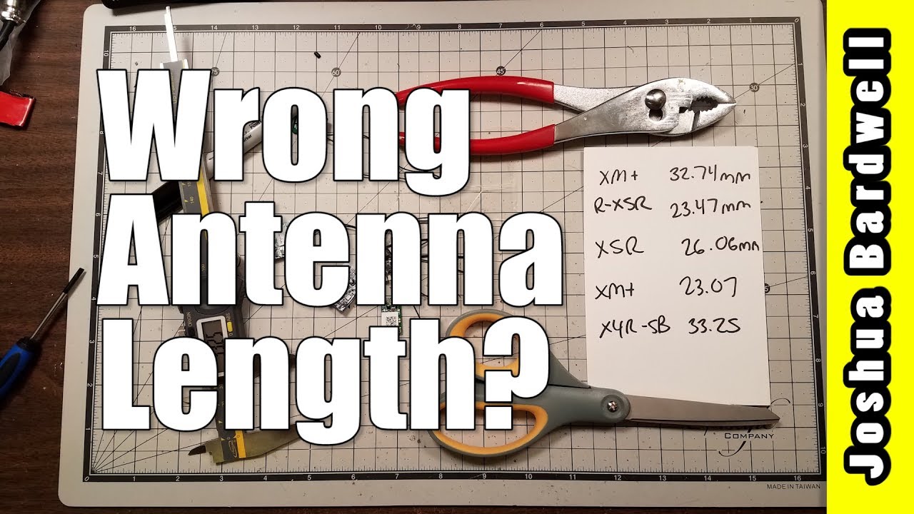 Range Test FrSky RX | WRONG ANTENNA LENGTH?