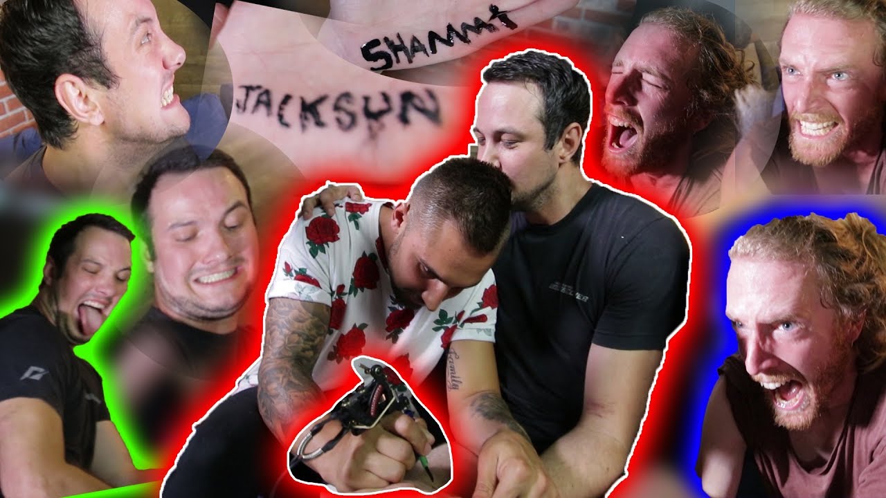 I TATTOOED MY NAME ON HIM!!