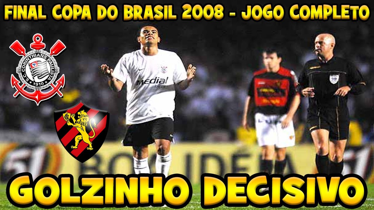 Corinthians 3 x 1 Sport - Final Copa do Brasil 2008 - 1º Jogo Completo
