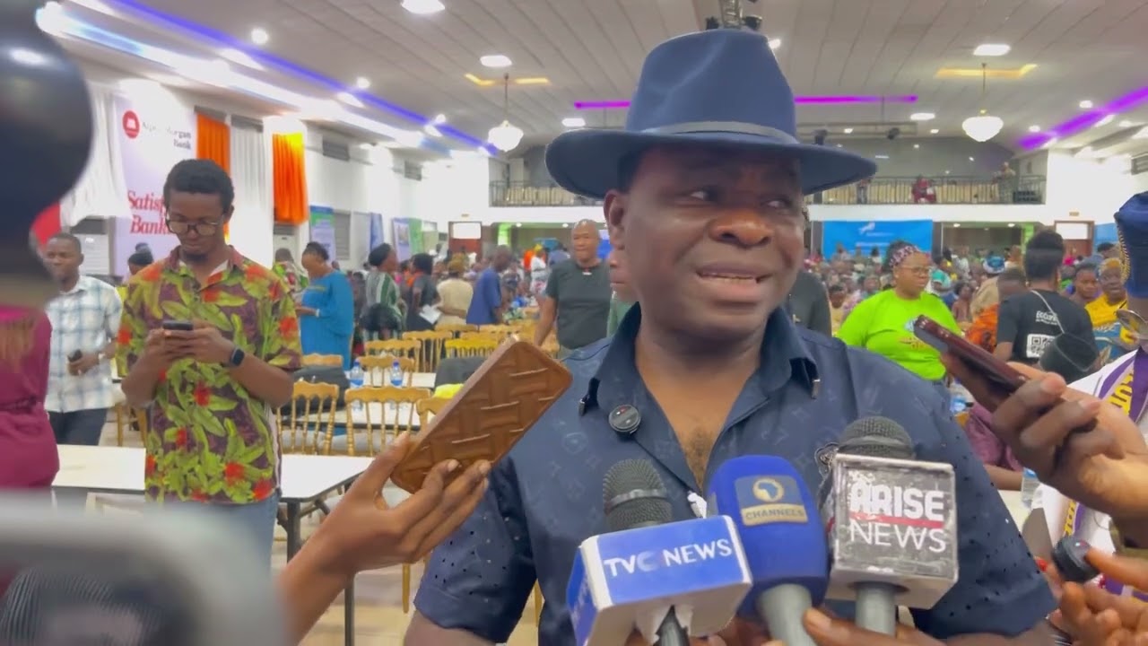 Comrade Kennedy Iyere interviewed at YEIDEP convention in Ibadan 