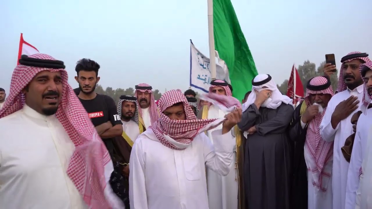 تشييع الشيخ معيدي الباشق الشريفي رحمه الله وكلمة الشيخ حامد الراشد عند دفنه