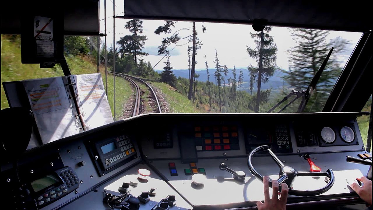 Jízda tatranskou električkou ze Štrbského Plesa do Starého Smokovce s písničkami Martina Žáka