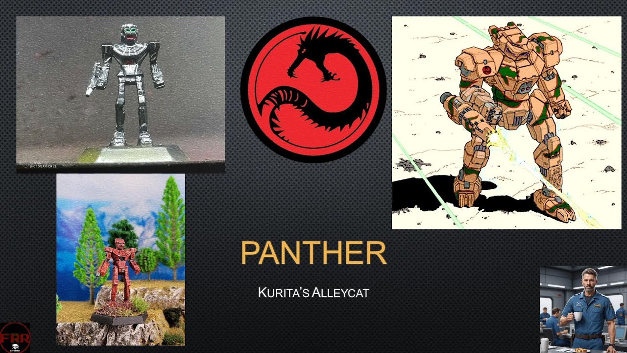 Пантера от Battletech, легкий солдат Дракона!