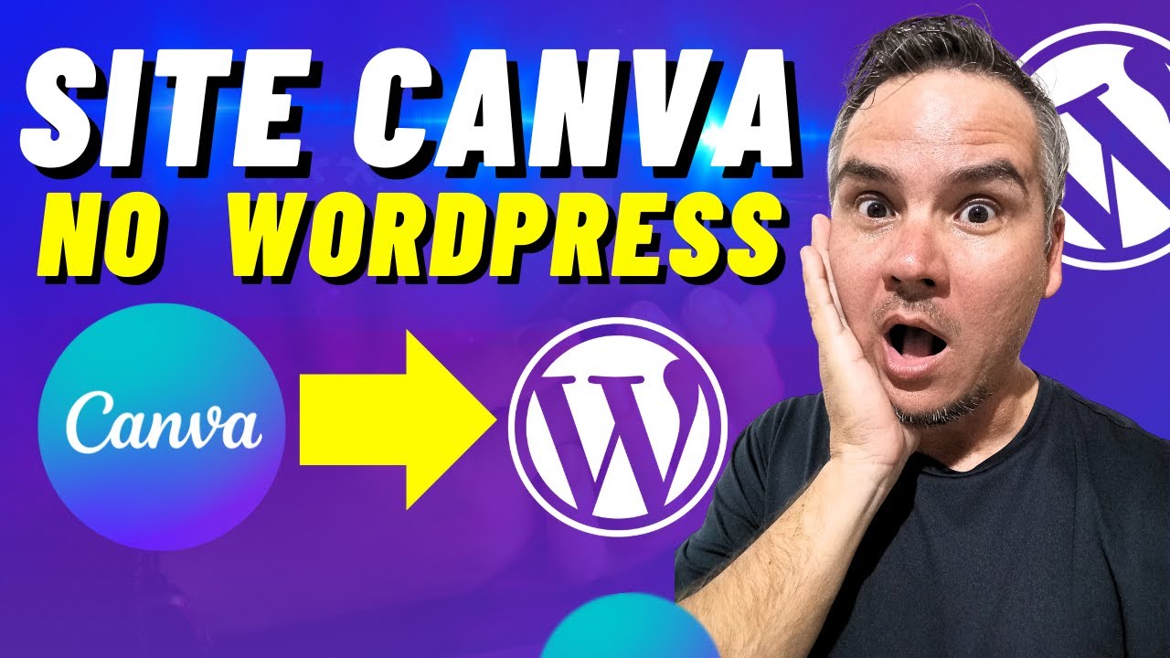 🔥USAR SITES OU PÁGINA DO CANVA NO WORDPRESS 2024