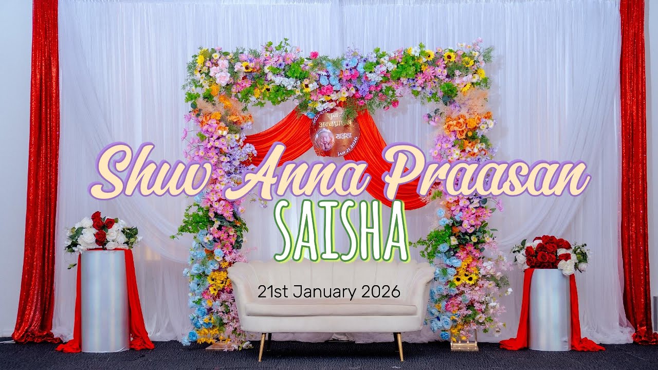 SAISHA'S SHUV ANNA PRAASAN | VLOG#6 |
