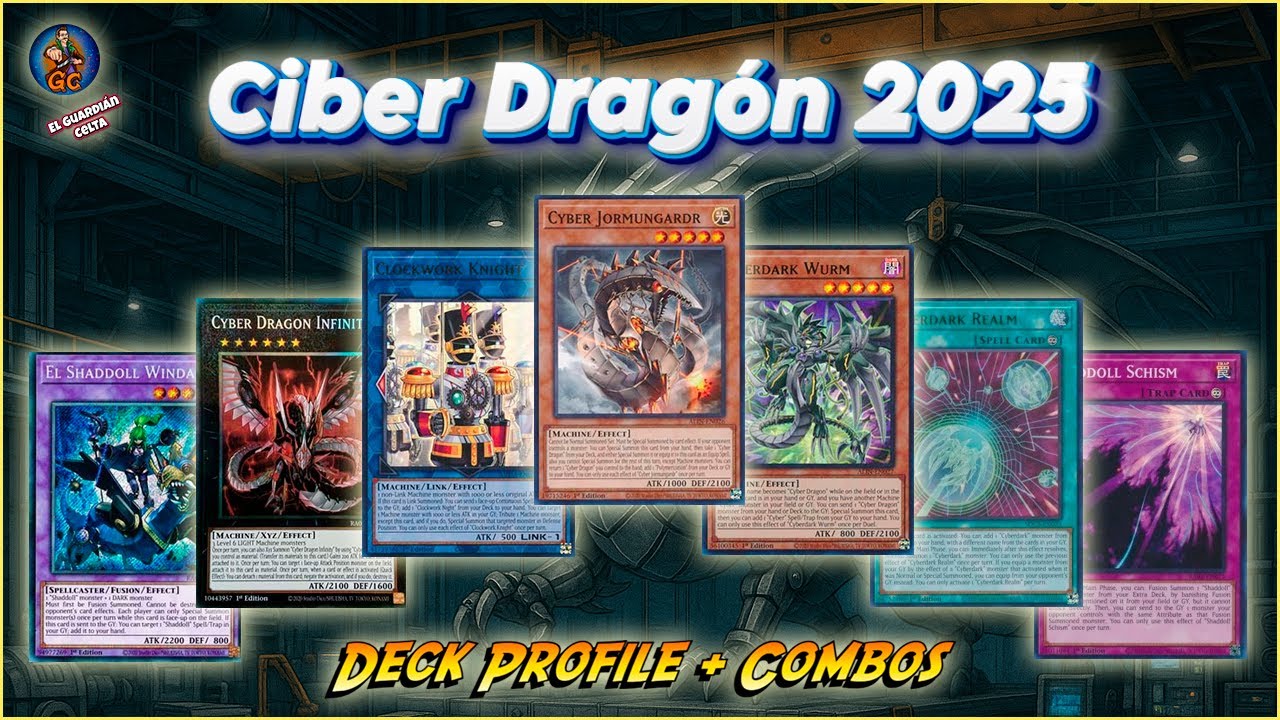 Ciber Dragon Deck Profile 2025 Yu-Gi-Oh! Post ALIN - Ahora en TURNO 1