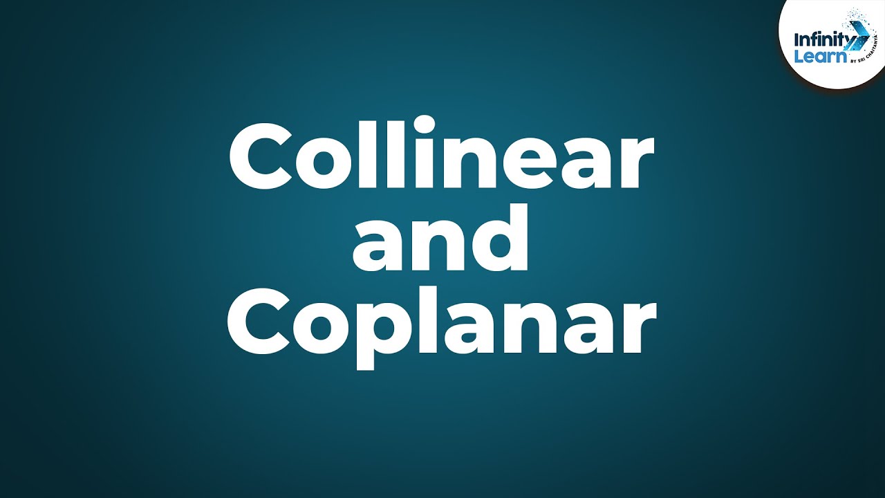What are Collinear and Coplanar Points? (GMAT/GRE/CAT/Bank PO/SSC CGL) | Don't Memorise