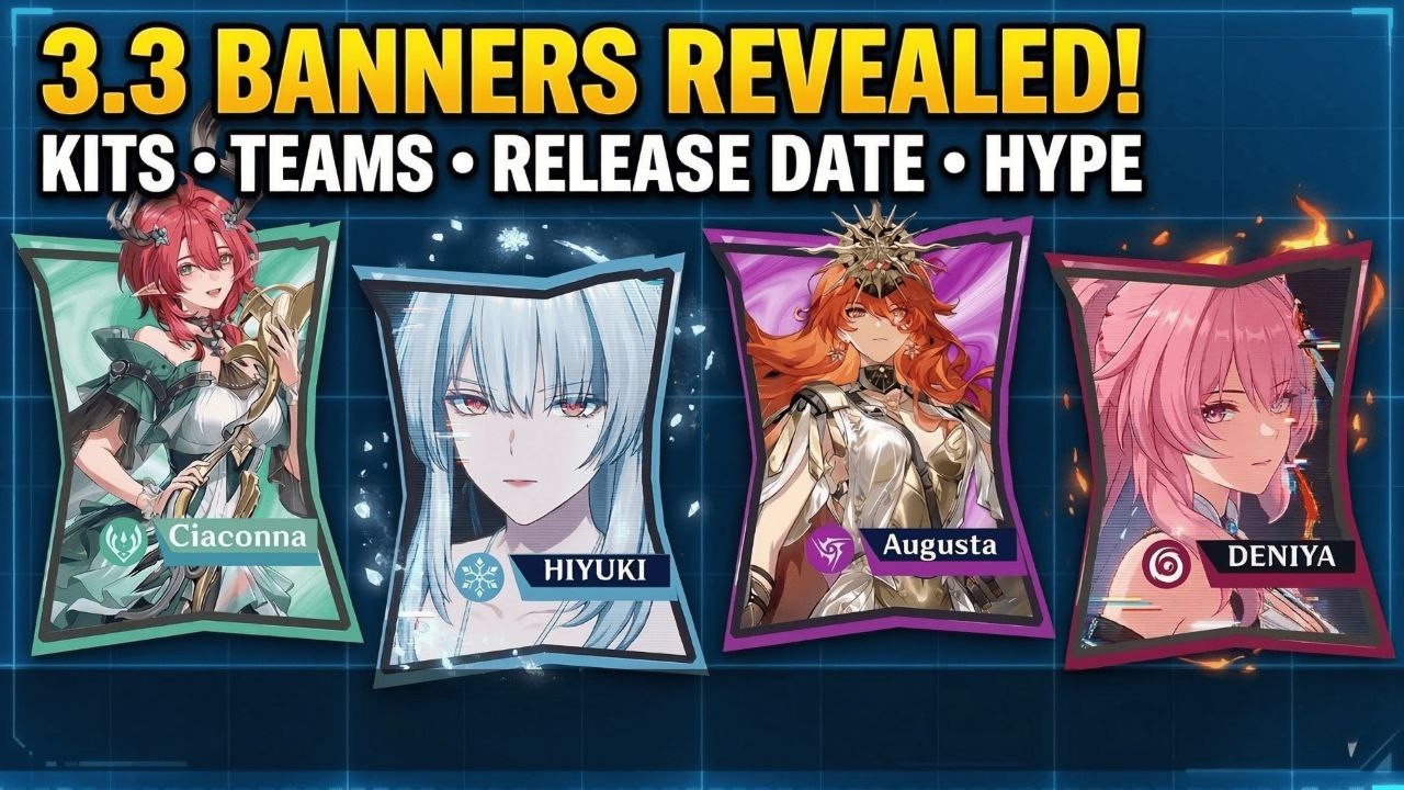 3.3 ANNIVERSARY UPDATE: Everything We Know! New Kits, Banners & Teams! [Wuthering Waves]
