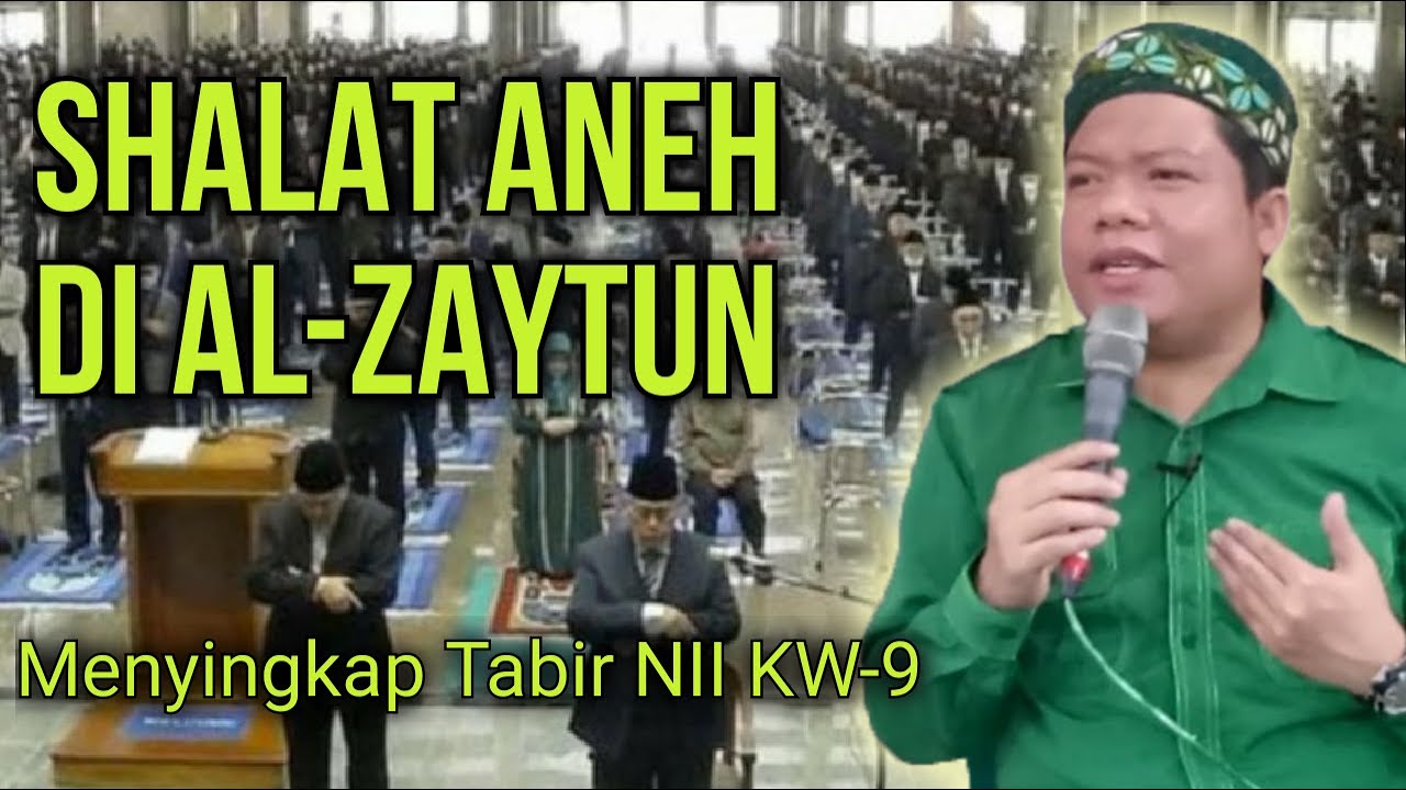 SHOLAT ANEH DI AL-ZAYTUN!. Menyingkap Tabir NII KW-9 dan Perkembangan Aliran² Sempalan di Indonesia