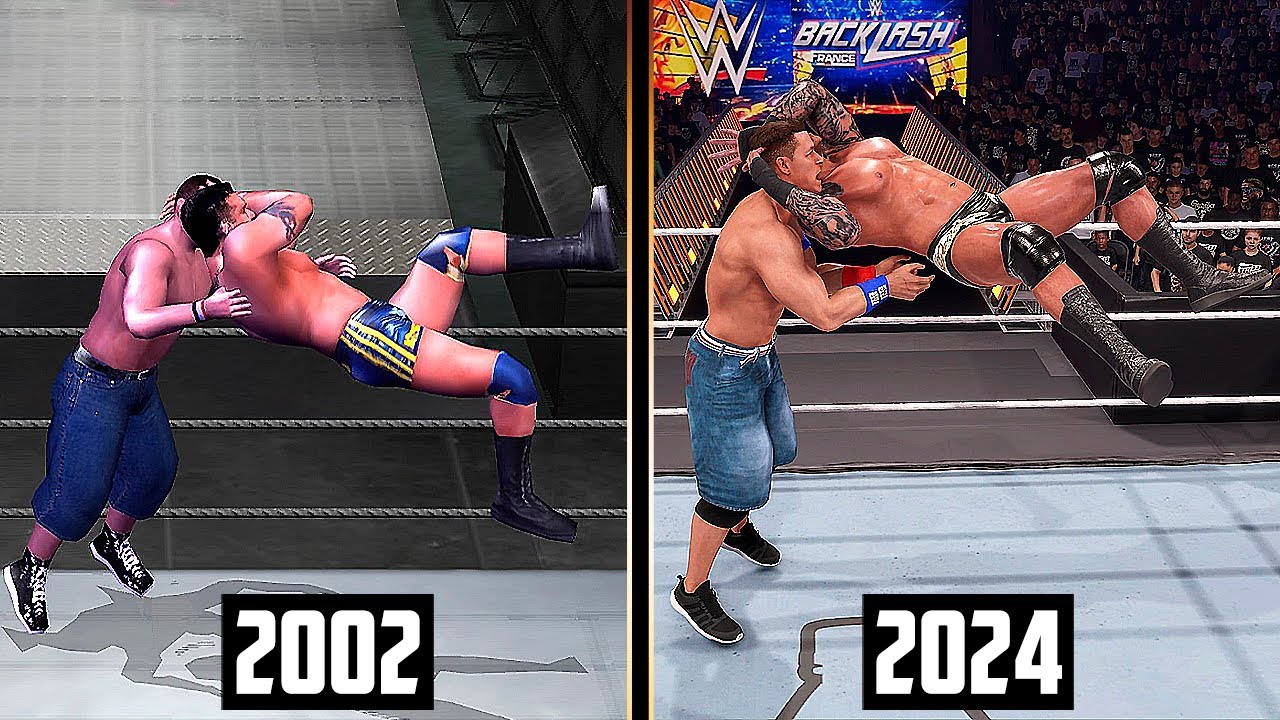 Эволюция RKO в играх WWE!!! (WWE WrestleMania XIX - WWE 2K24)