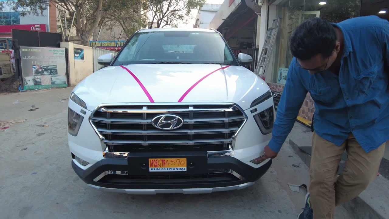 Creta E  variant upgraded to SXO! Customer all the way from ONGOLE Hyderabad. @cardecors6897