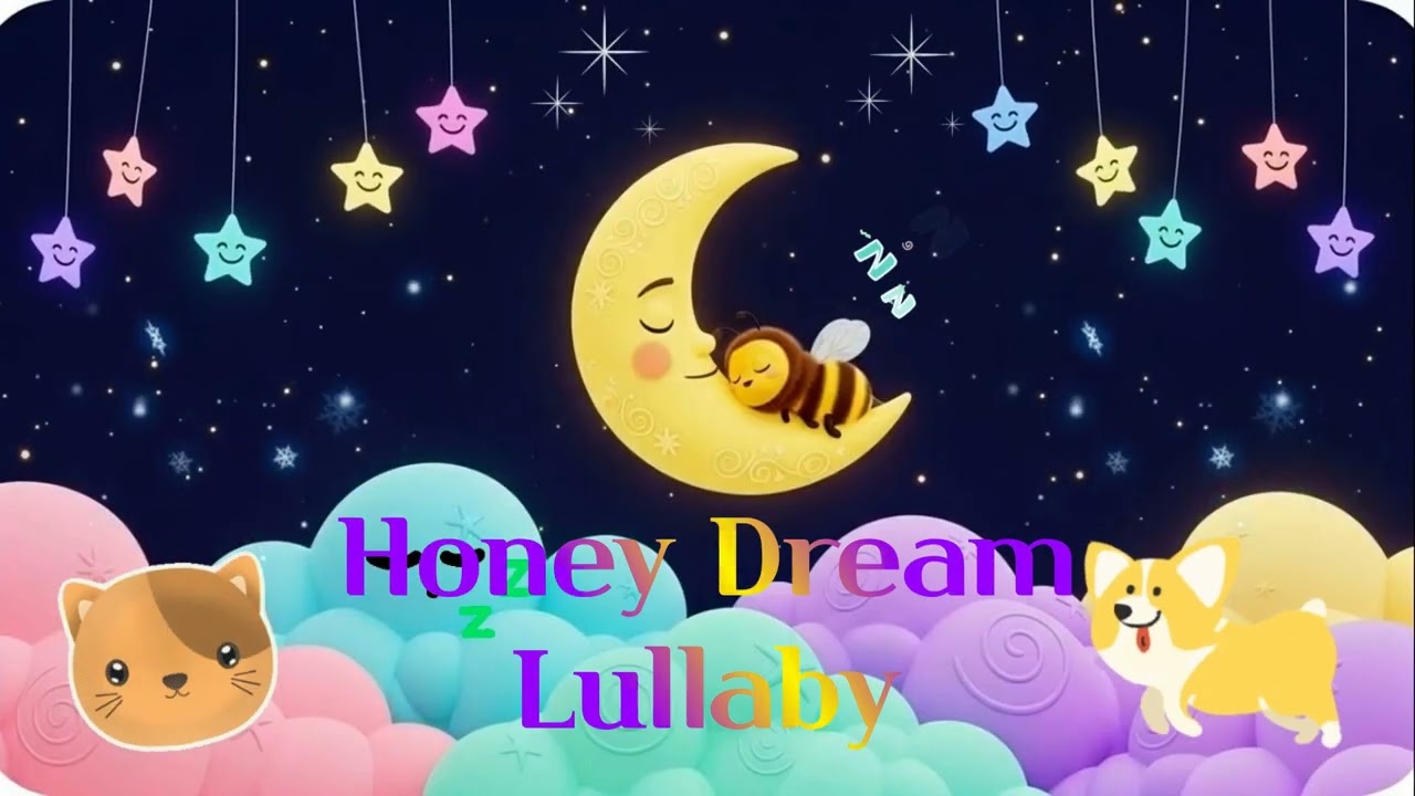 musica para dormir bebes 🌙 Honey Dream Lullaby – Cajita Musical & Piano / Baby Sleep Music