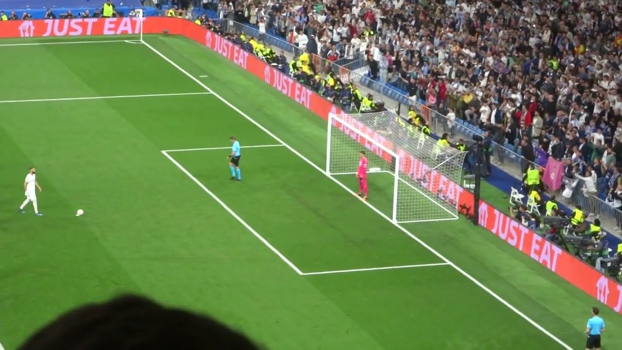 Real Madrid - Manchester City: gol de Benzema (temporada 2021-22)