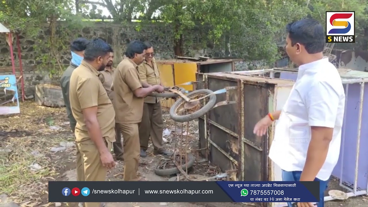 इचलकरंजी शहर स्वच्छ आणि सुंदर ठेवण्यासाठी उपमहापौर अनिल डाळ्यायांच्याकडून ठोस पावलंउचलण्यास सुरुवात.