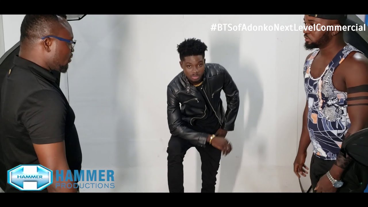 Exclusive!! Behind the Scenes of Kuami Eugene Next Level song by Hammer productions