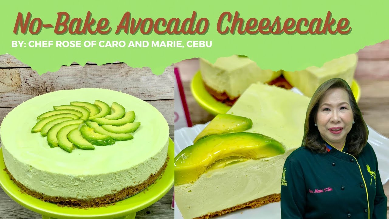 No-Bake Avocado Cheesecake
