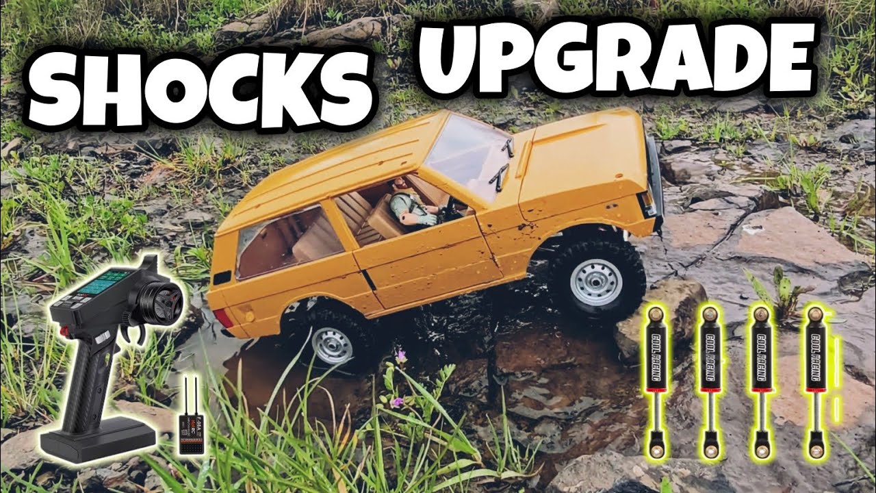 HOW TO UPGRADE MN168 SHOCKS - RX/TX - EASY WAY