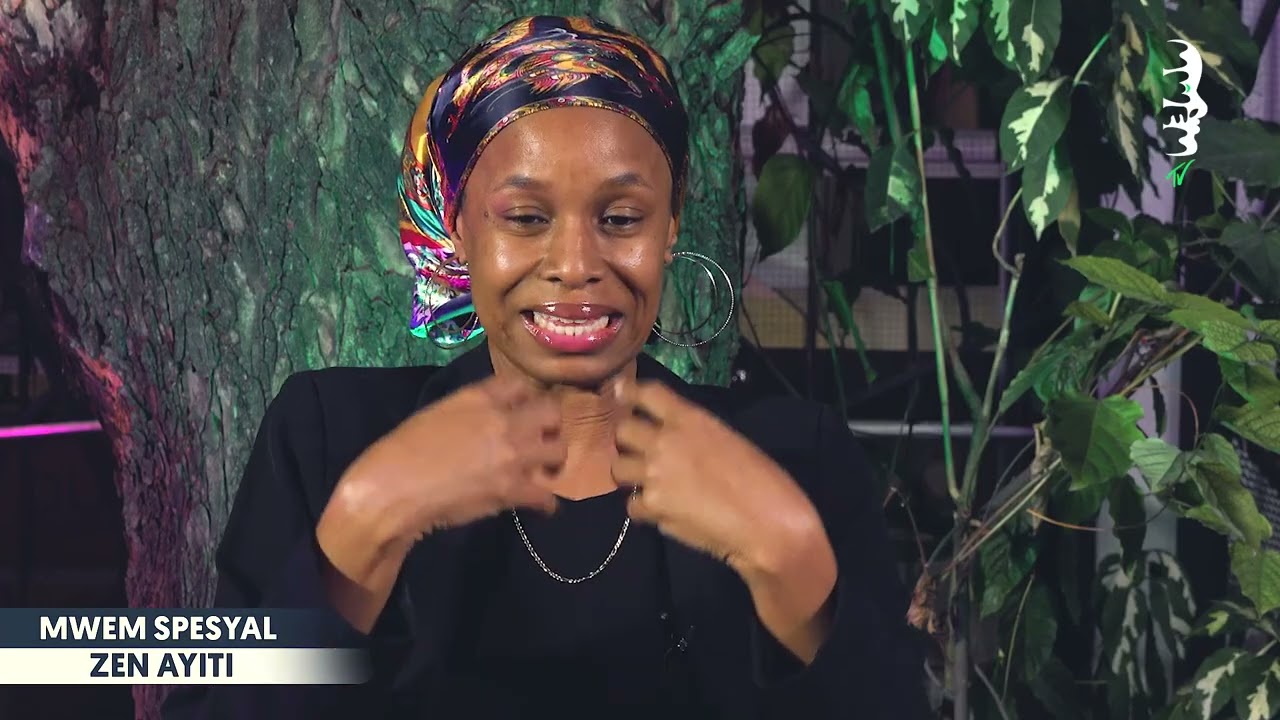 Mwem spesyal_ 5yèm edisyon zen ayiti , yon ti pale ak Velina Elysee CHARLIER