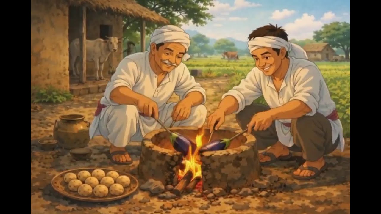 Goan me khushi ke pal | Litti Chokha | Kahaniya