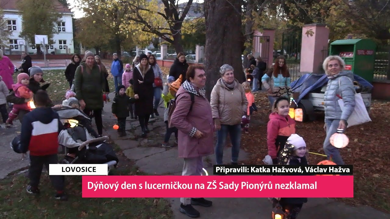 LOVOSICE: Dýňový den s lucerničkou na ZŠ Sady Pionýrů nezklamal