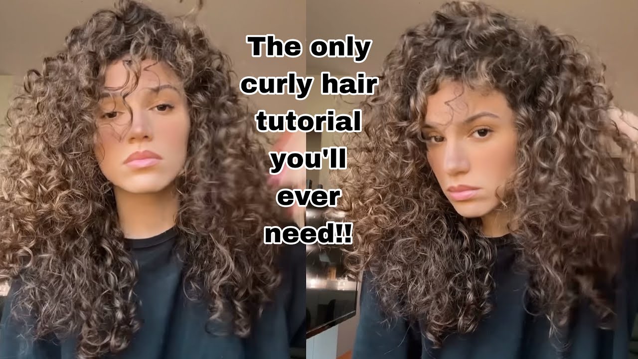 My natural curly hair routine