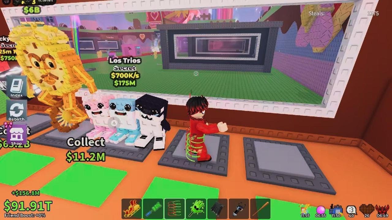 Steal a brainrot valentine event
