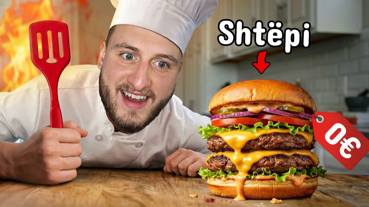 Bera HAMBURGERIN Me Te Mire NE BOTE  !