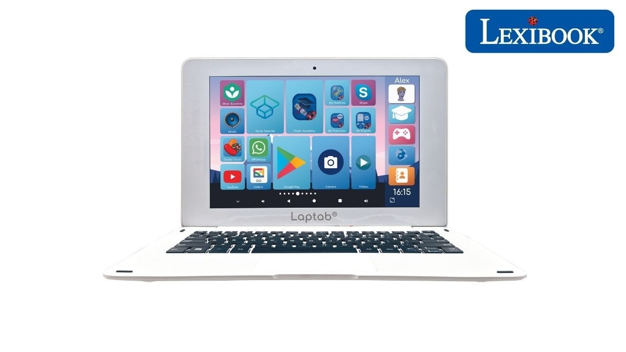 LT10FR - LAPTAB® 10 – Mon premier vrai ordinateur avec écran tactile – Lexibook