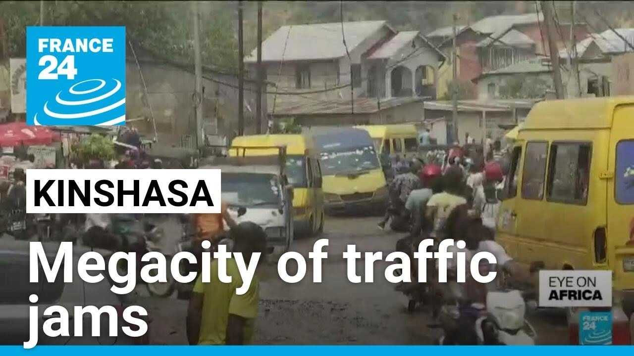 Kinshasa battles traffic congestion &bull; FRANCE 24 English
