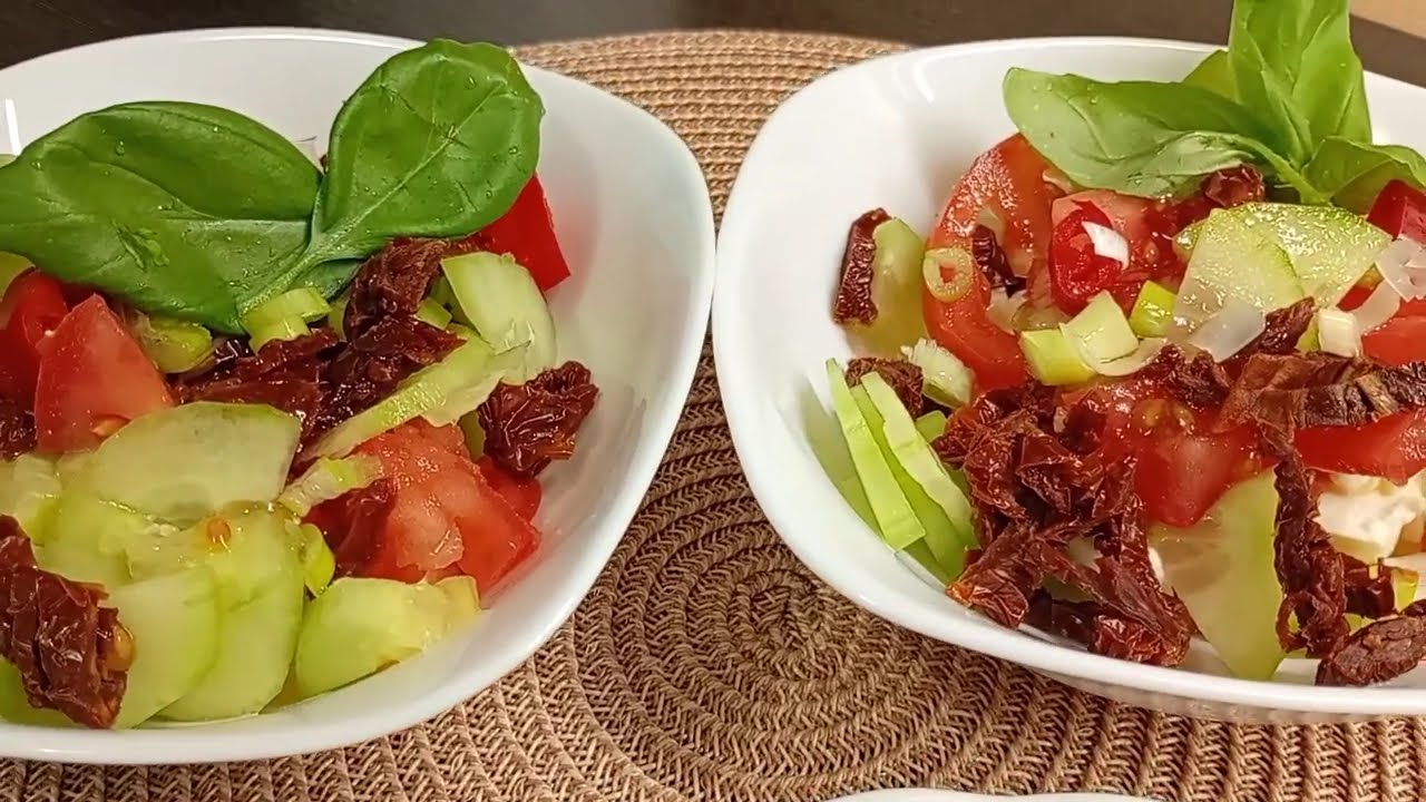 Fit fresh spring vegetable salad