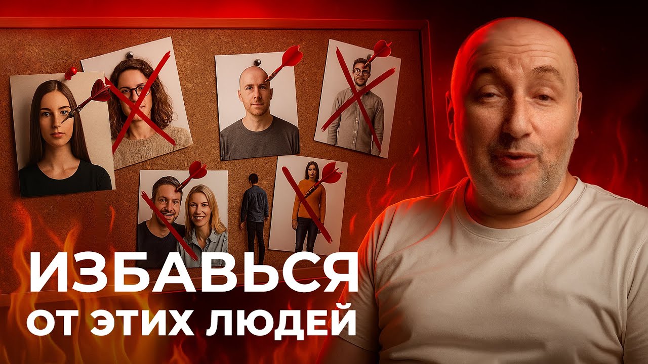 5 САМЫХ ОПАСНЫХ типов людей ! Избавься от этих людей раз и навсегда !