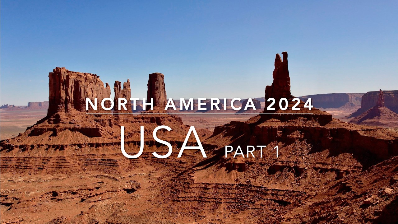 USA Part 1 | North America 2024 4k