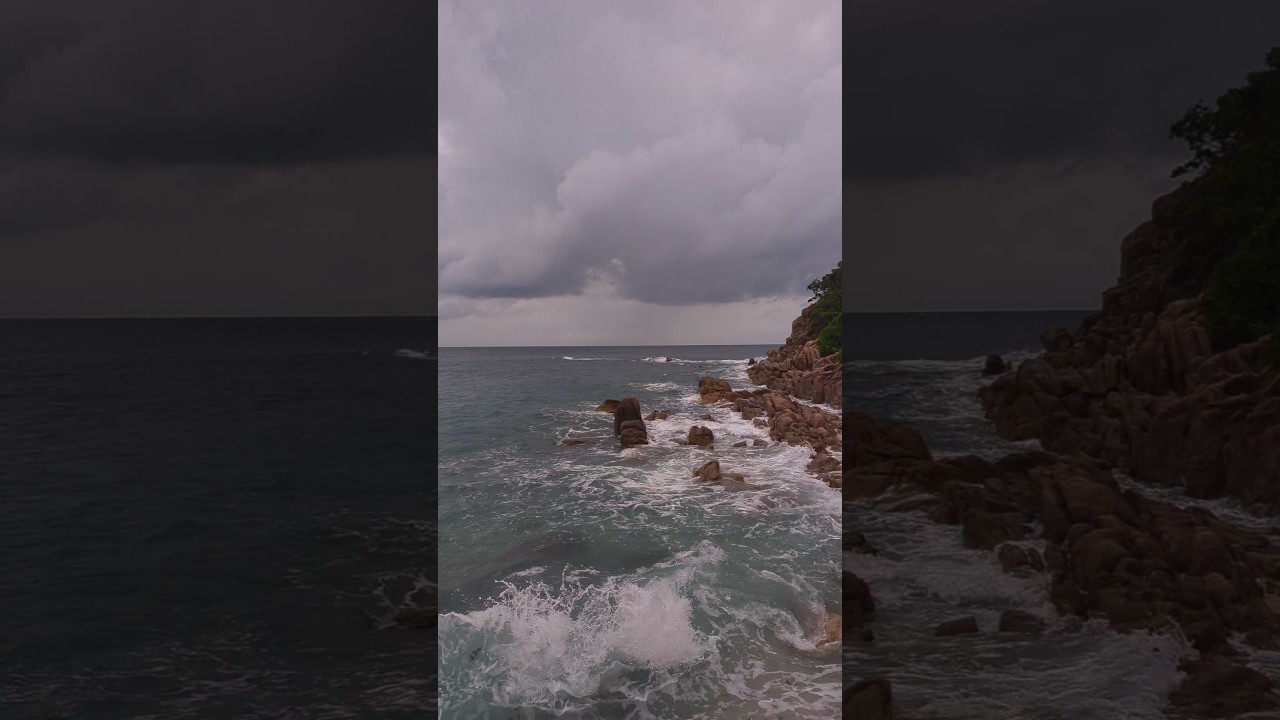 Ocean and Rocks Ko Tao Thailand